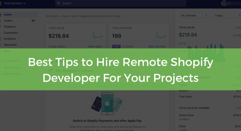 Best Tips to Hire Remote Shopify Developer For Your Projects