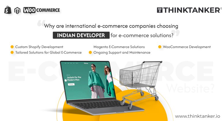best ecommerce website development company in india