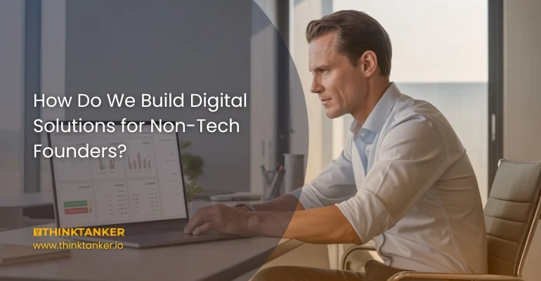 Solo entrepreneur managing business operations using automated tools and smart systems without hiring employees